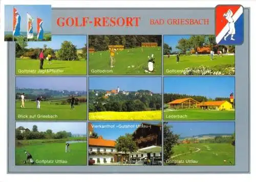 AK, Bad Griesbach, Golf-Resort, 10 Abb., gestaltet, 2001