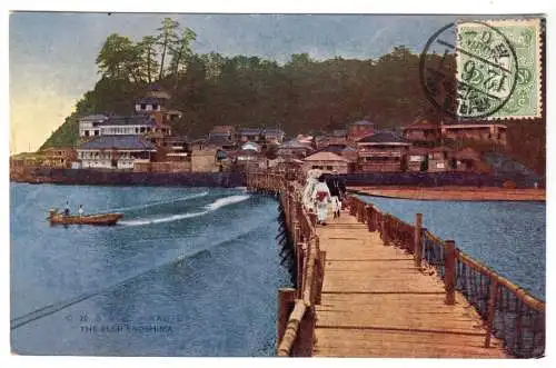 AK, Enoshima, Japan, The Pler, 1912