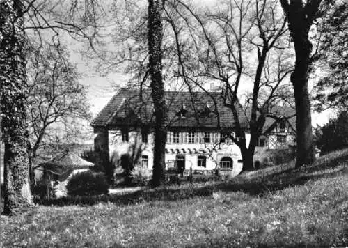 AK, Moosbach Baden, Schloß Hochhausen, Ansicht, 1968