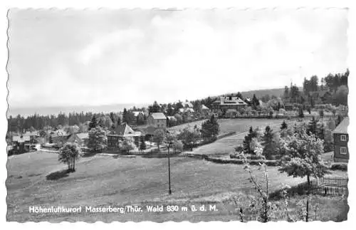 AK, Masserberg Thür. Wald, Teilansicht, 1963