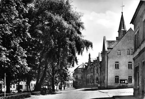 AK, Zöblitz Erzgeb., Am Marktplatz, 1974