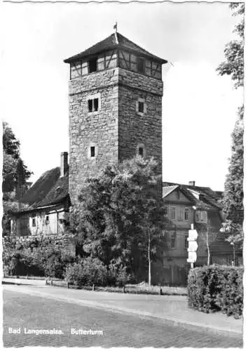 AK, Bad Langensalza Thür., Butterturm, 1968