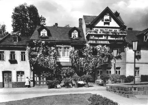 AK, Leutenberg Thür., FDGB-Vertragsheim, Pension Schmidt, 1967