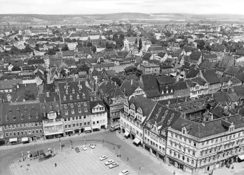 AK, Naumburg Saale, Blick auf den Wilhelm-Pieck-Platz