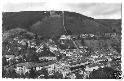 AK, Bad Wildbad, Luftbildansicht, 1961