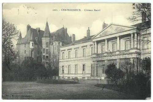 AK, Chateauroux, Chateau Raoul, Schloß, 1910