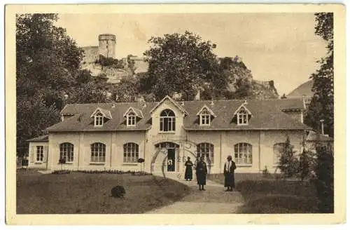 AK, Lourdes, Le Musee N.-D. de Lourdes et Exposition, Ausstellungsgebäude, 1934