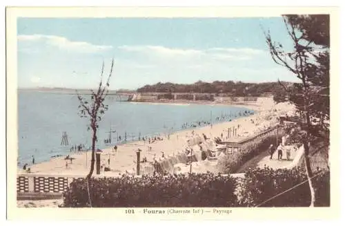 AK, Fouras, Charente-Maritime, Paysage, 1943