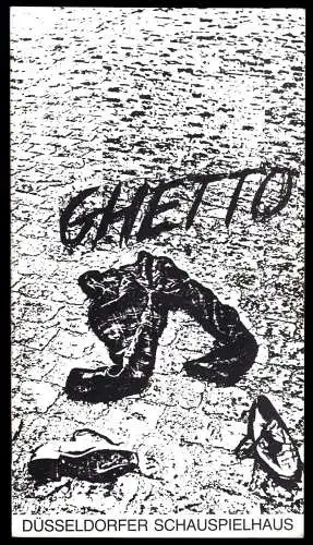 Theaterprogramm, Düsseldorfer Schauspielhaus, Getto, 1985/86