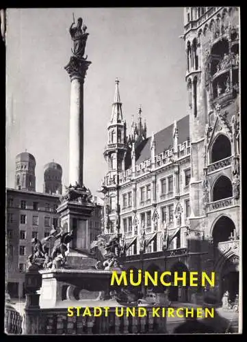 tour. Broschüre, München - Stadt und Katholische Kirchen, 1960