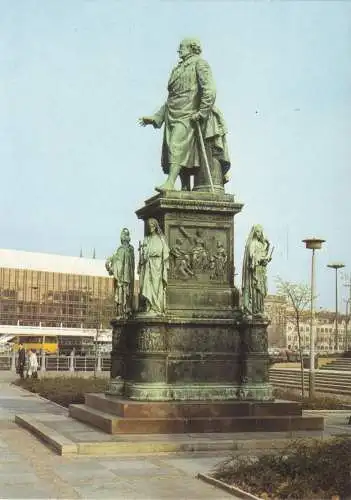 AK, Berlin Mitte, Denkmal des Freiherrn von und zum Stein, 1987