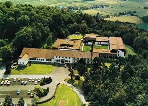 AK, Gladenbach, Bildungszentrum der Deutschen Postgewerkschaft, Luftbild, 1987