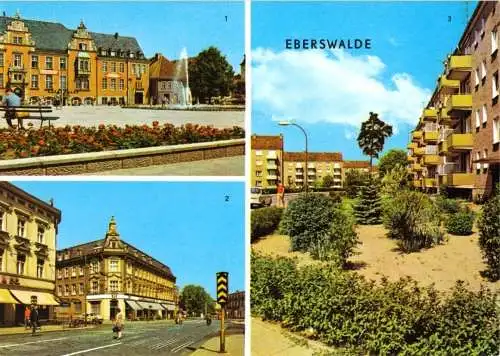 AK, Eberswalde, drei Abb., 1972