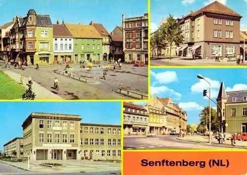 AK, Senftenberg NL, vier Abb., 1984