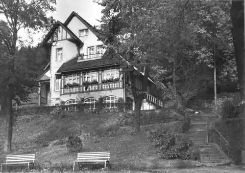 AK, Geising Erzgeb., Ferienheim "Rosenhöhe", Hauptgebäude, 1973