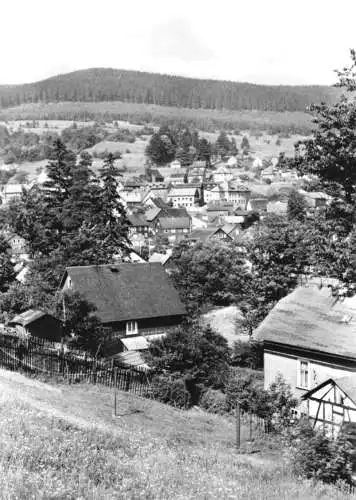 AK, Manebach Thür. Wald, Teilansicht, 1971