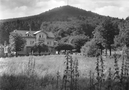 AK, Kleiner Inselsberg mit Gasthaus, 1963