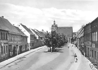 AK, Dommitzsch Kr. Torgau, Torgauer Str., 1977