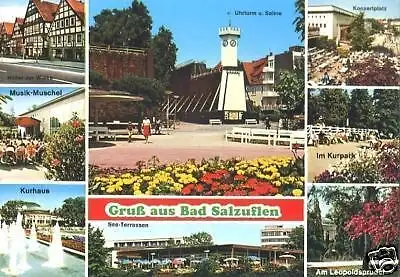 AK, Bad Salzuflen, acht Abb., ca. 1980