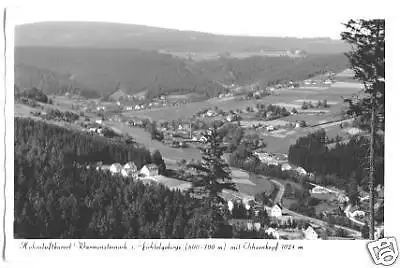 AK, Warmensteinach Fichtelgeb., Teilansicht 1, ca. 1960