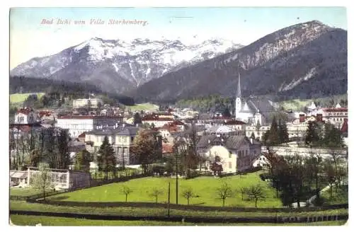 AK, Bad Ischl., Ansicht v. Villa Starhemberg, 1911