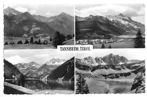 AK, Tannheim i. T., vier Abb., ca. 1960