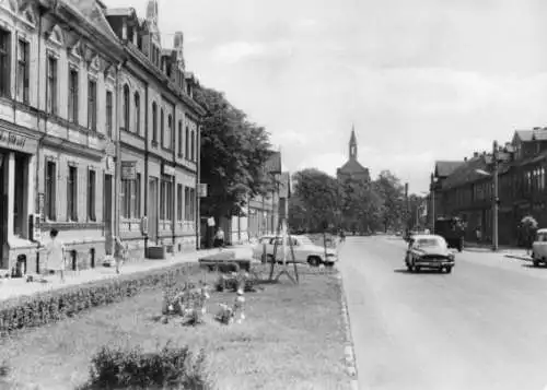 AK, Hasselfelde Harz, Breite Str., 1977