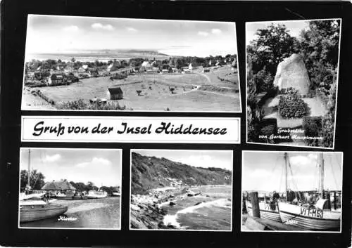 AK, Insel Hiddensee, fünf Abb., 1967