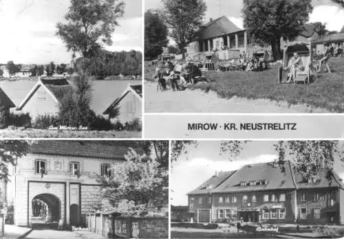 AK, Mirow Kr. Neustrelitz, vier Abb., 1983