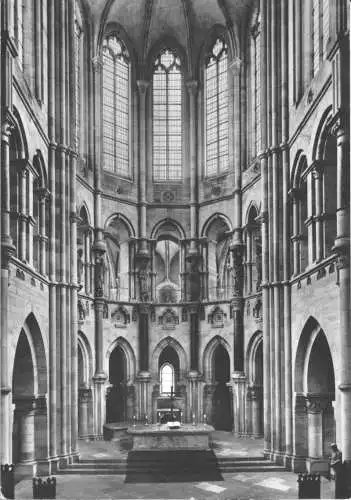 AK, Magdeburg, Dom, Innenansicht, Hoher Chor, 1968