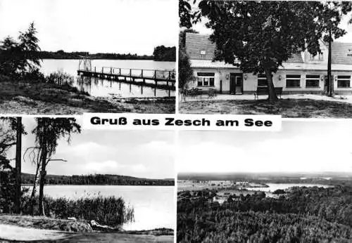 AK, Zesch, Kr. Zossen, vier Abb., 1970