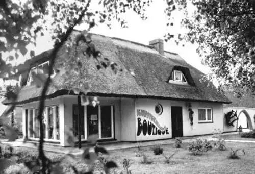 AK, Ostseebad Zingst, Kunstgewerbe-Boutique, 1981