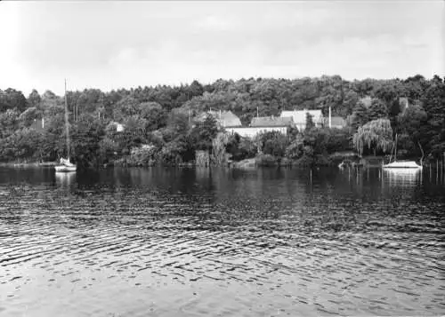 AK, Diensdorf am Scharmützelsee, Seeansicht, 1968