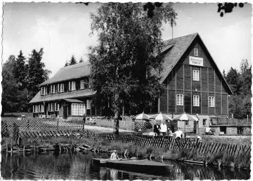 AK, Geyer, Erzgeb., Waldschänke, Ferieneheim des BMK Süd Zwickau, 1967