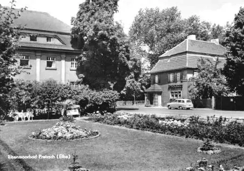 AK, Pretzsch Elbe, Eisenmoorbad Pretzsch, 1968