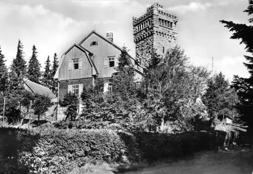 AK, Elgersburg Thür. Wald, Hohe Warte, 1971