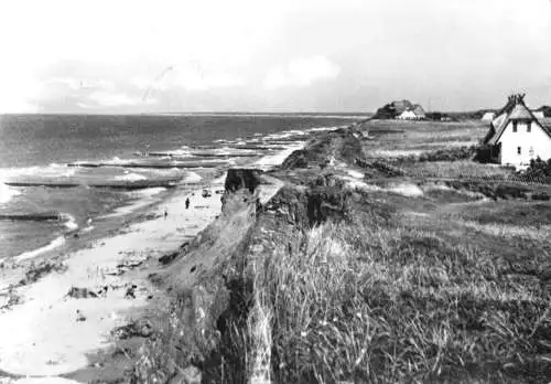 AK, Ostseebad Ahrenhoop, Am hohen Ufer, 1967