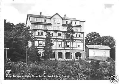 AK, Blankenburg Harz, FDGB-Heim Clara Zetkin, 1961