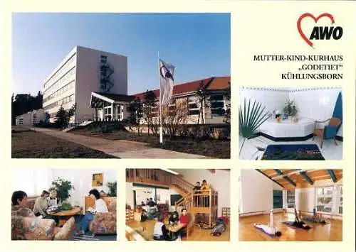 AK, Kühlungsborn, AWO Mutter-Kind-Kurhaus, 5 Abb.