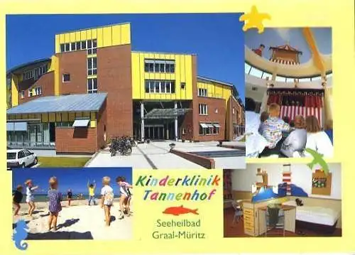 AK, Graal-Müritz, Kinderklinik Tannenhof,4 Abb., 1999