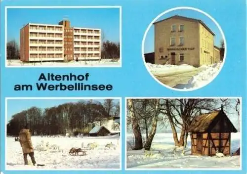 AK, Altenhof Kr. Eberswalde, FDGB-Heim "Märkischer Hof"