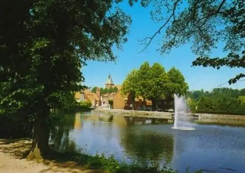 AK, Mölln, Partie am See, 1988