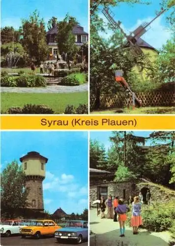 AK, Syrau Kr. Plauen, vier Abb., 1985