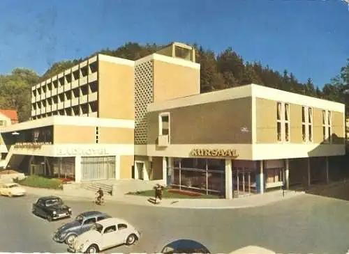 AK, Bad Neustadt a.d. Saale, Badhotel, Kursaal, 1966