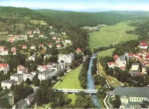 AK, Bad Kissingen, Luftbild, 1962