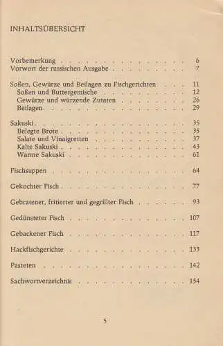 Autorenkollektiv, Fischrezepte, 1980