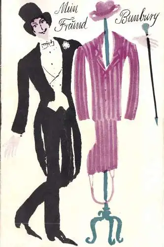 Theaterprogramm, Metropol-Theater Berlin, Mein Freund Bunbury, 1964