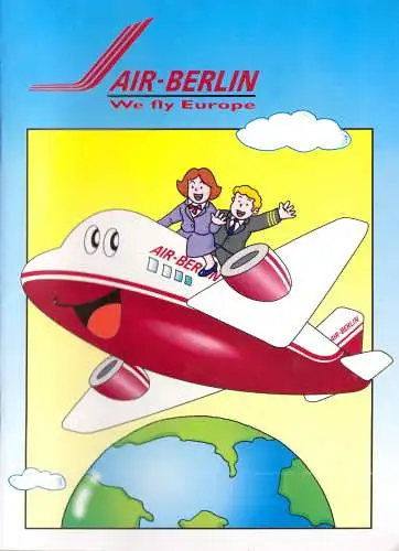 Air Berlin, Flughafen-Spiel für Kinder, 1990er