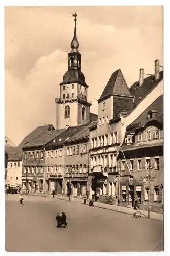 AK, Frankenberg Sa., Platz der Einheit, 1964