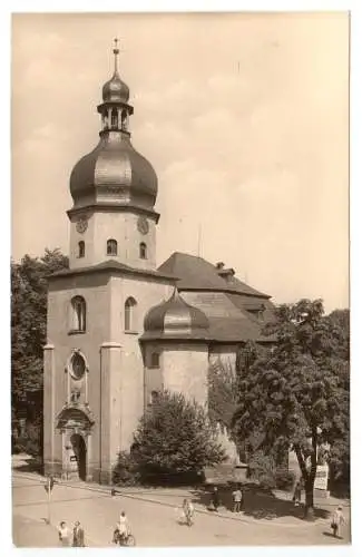 AK, Plauen i. Vogtl., Lutherkirche, 1957